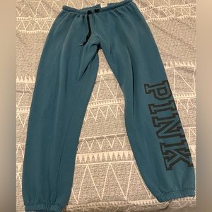 VS PINK sweats in Teal